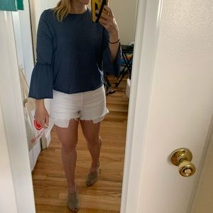 Abercrombie bell sleeve top
